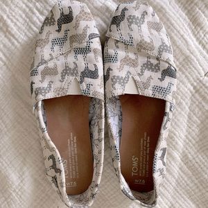 TOMS llama print alpargatas 🦙